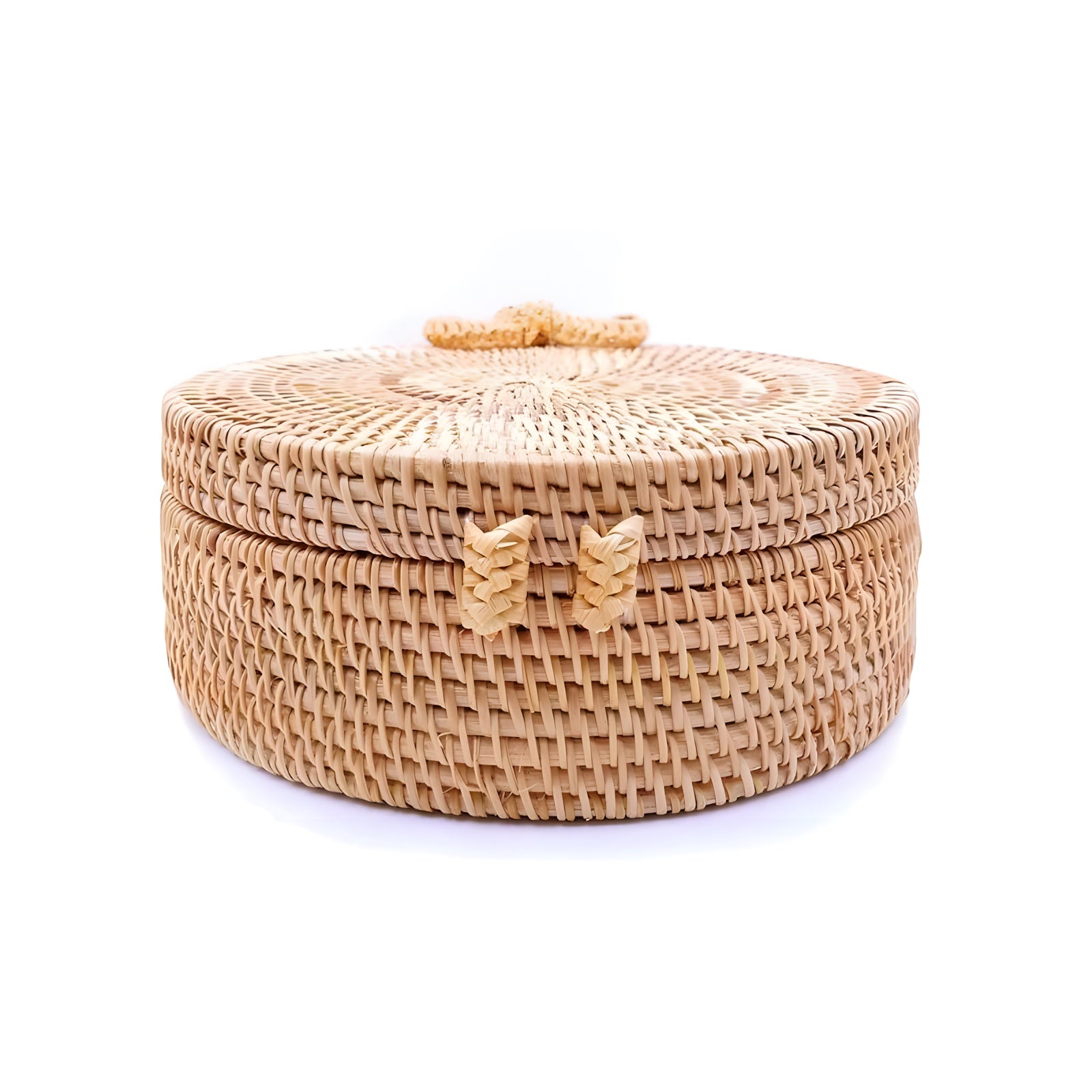 Sac Rond en Paille Bohème