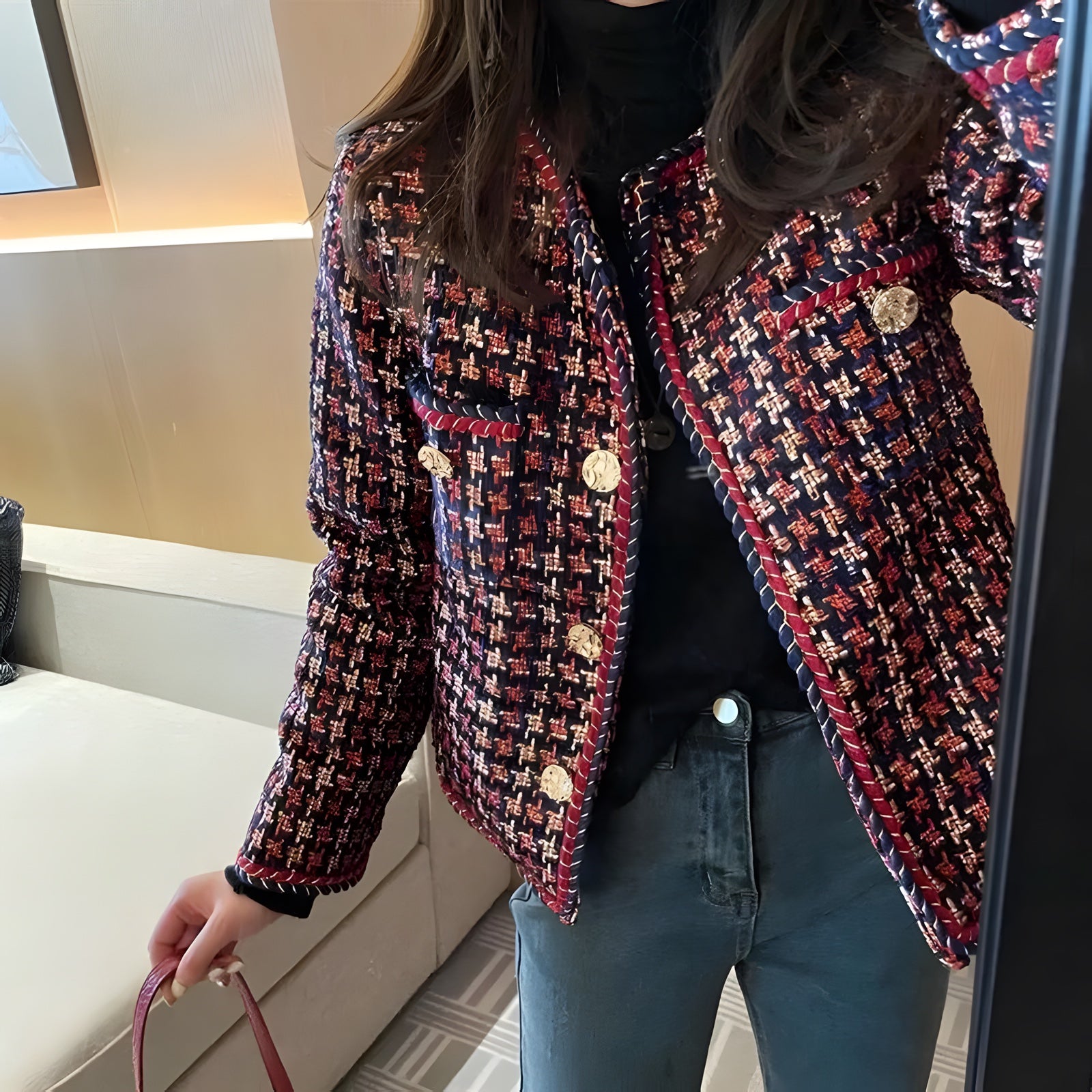 Veste Florale Bohème
