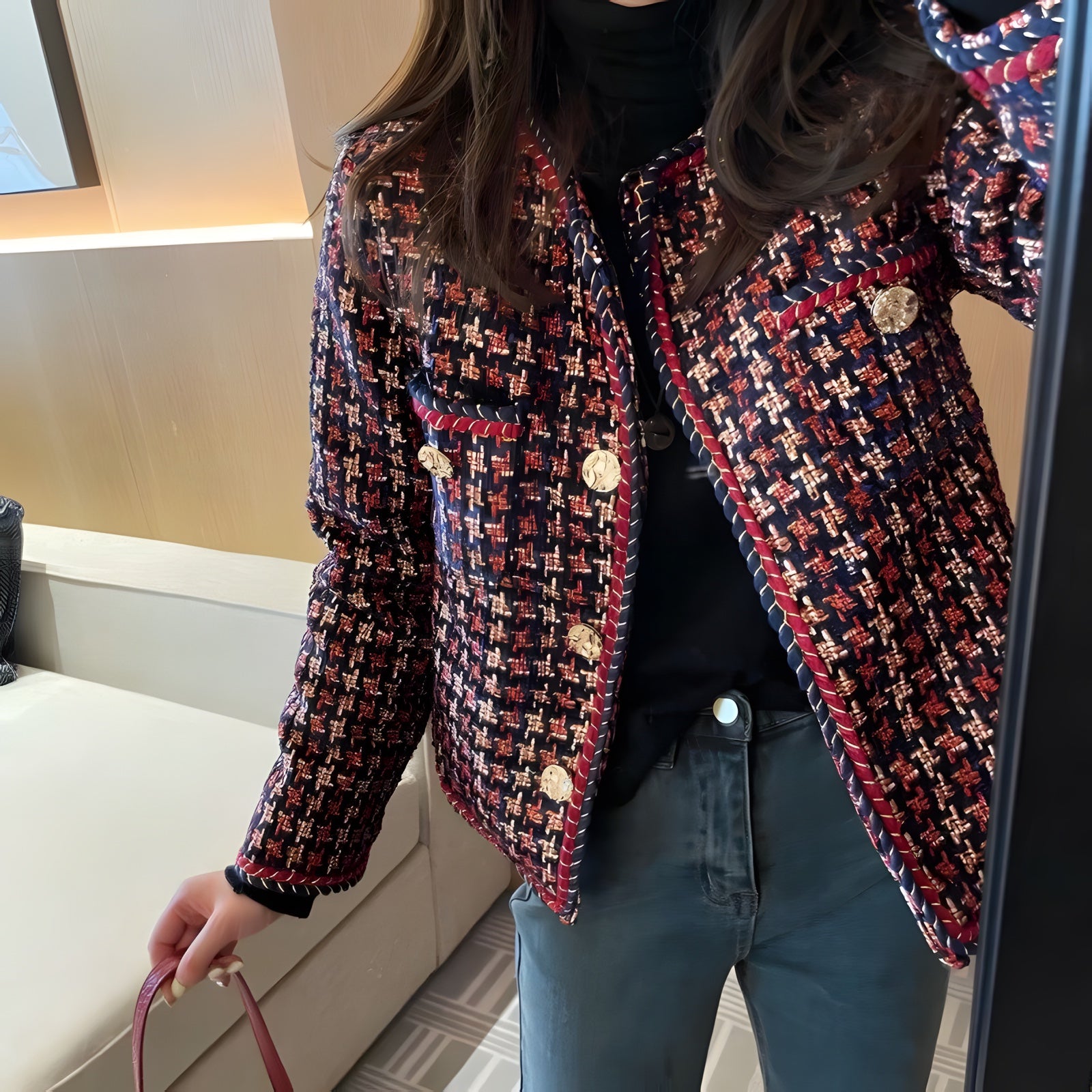 Veste Florale Bohème