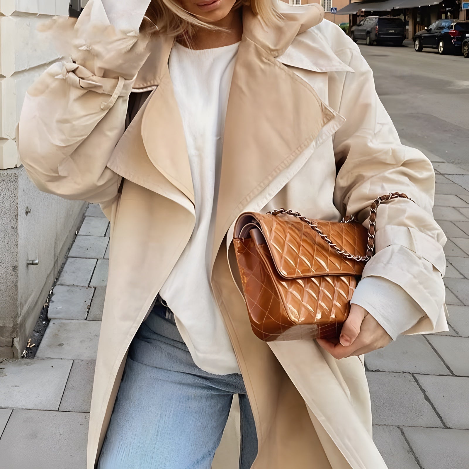 Manteau Bohème Écru