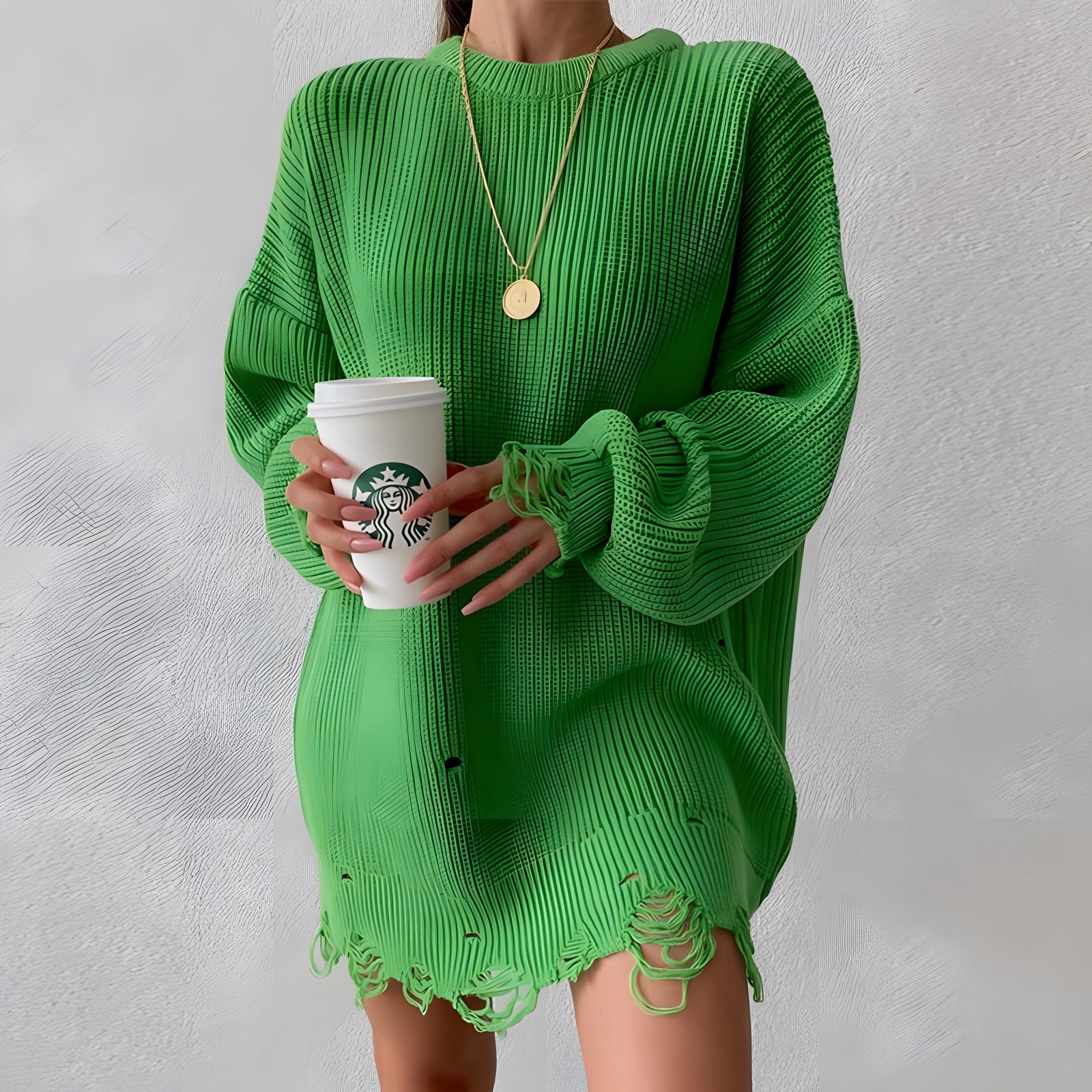 Robe pull hippie
