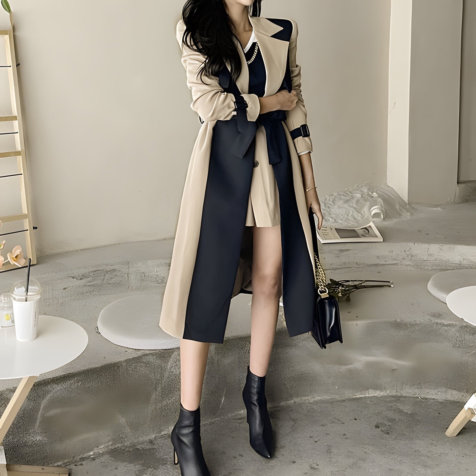 Manteau bohème chic femme