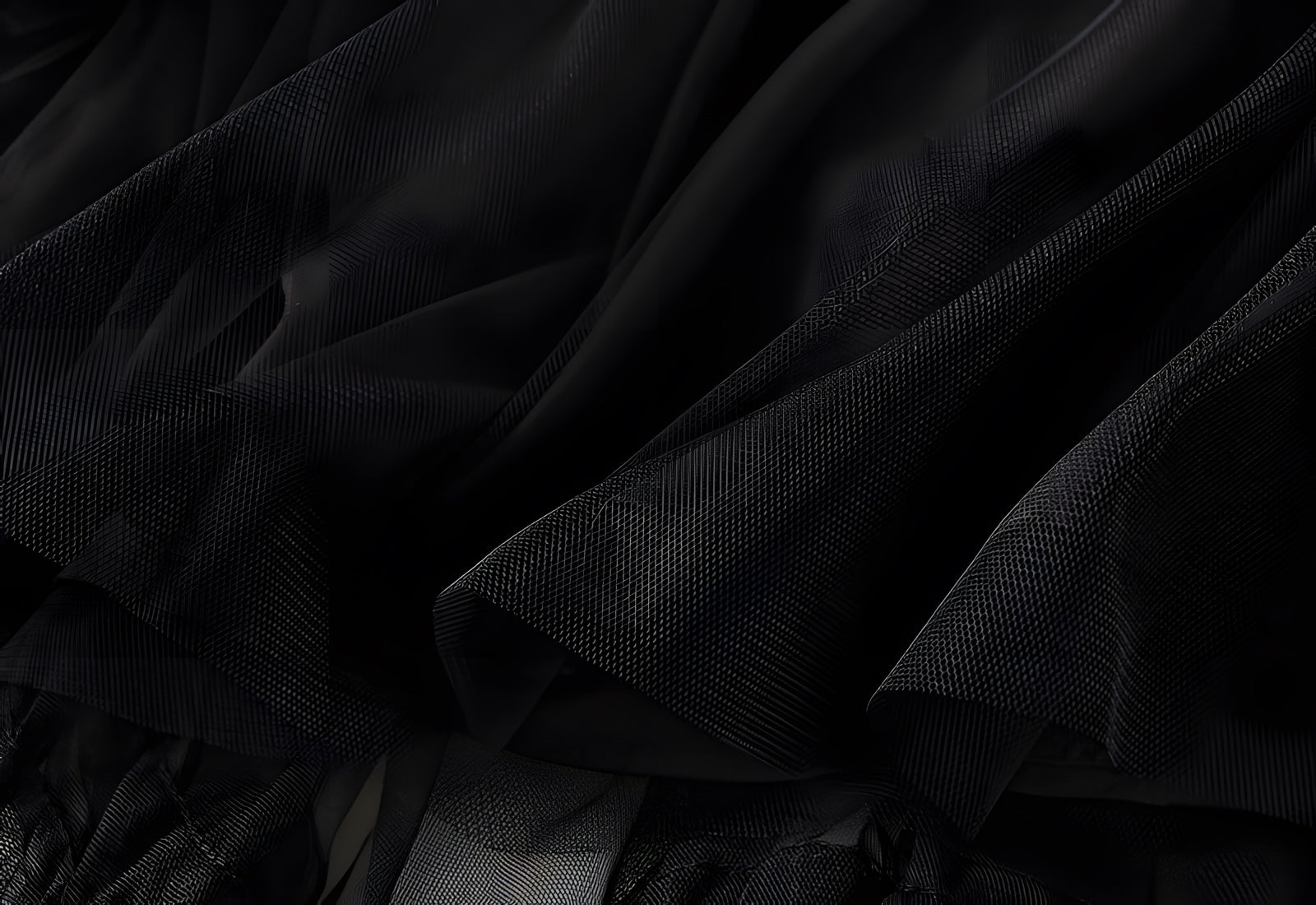 Jupe Bohème Noire Longue