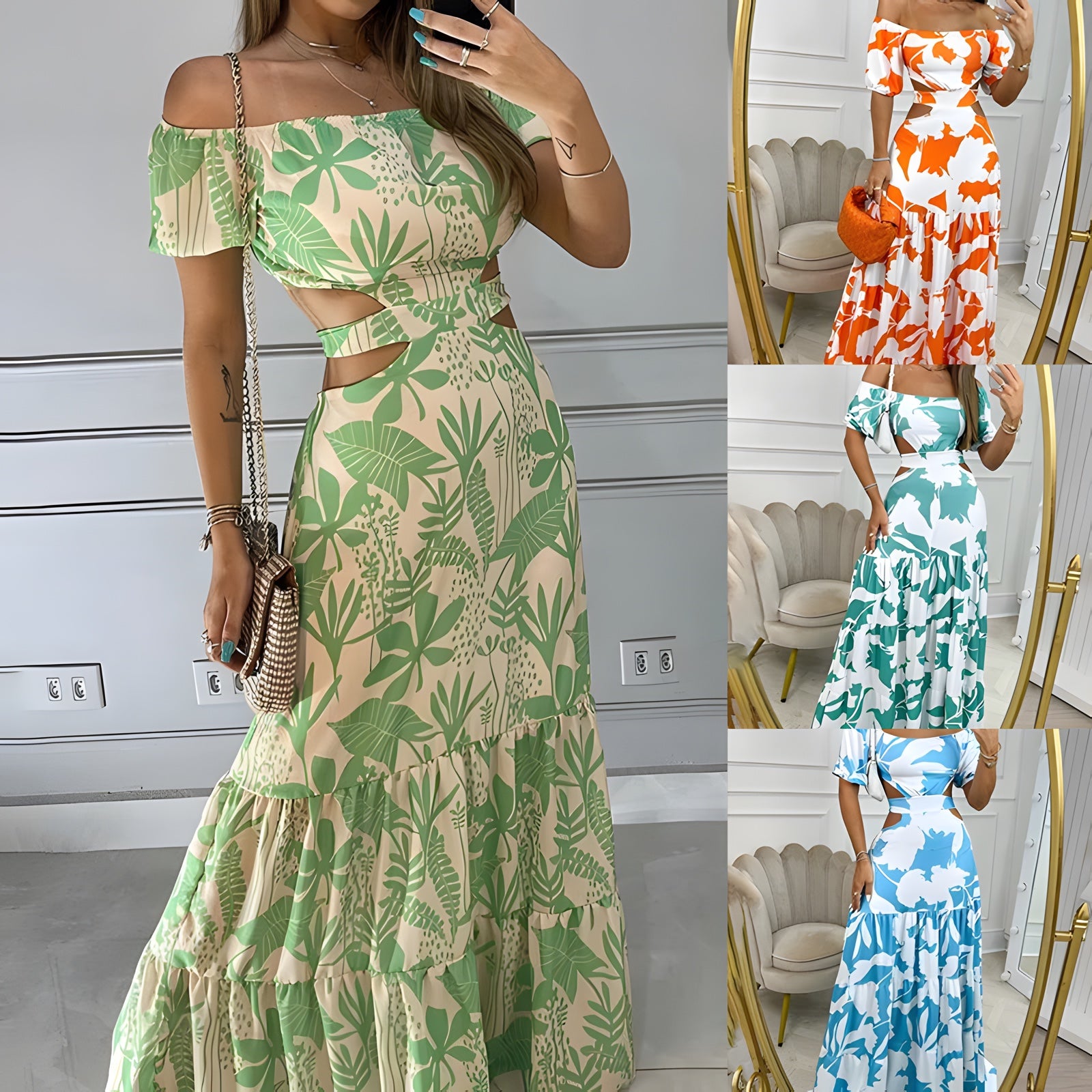 Robe Style Bohème Chic Grande Taille