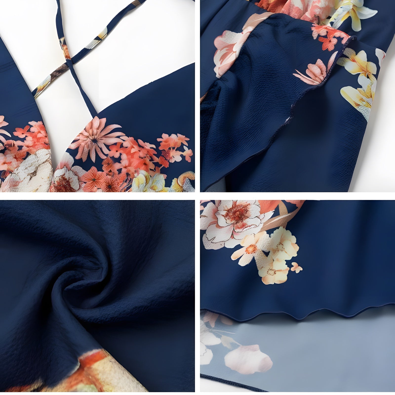 Robe Bohème Fluide Imprimé Fleuri