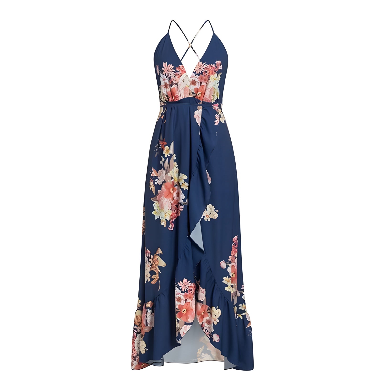 Robe Bohème Fluide Imprimé Fleuri