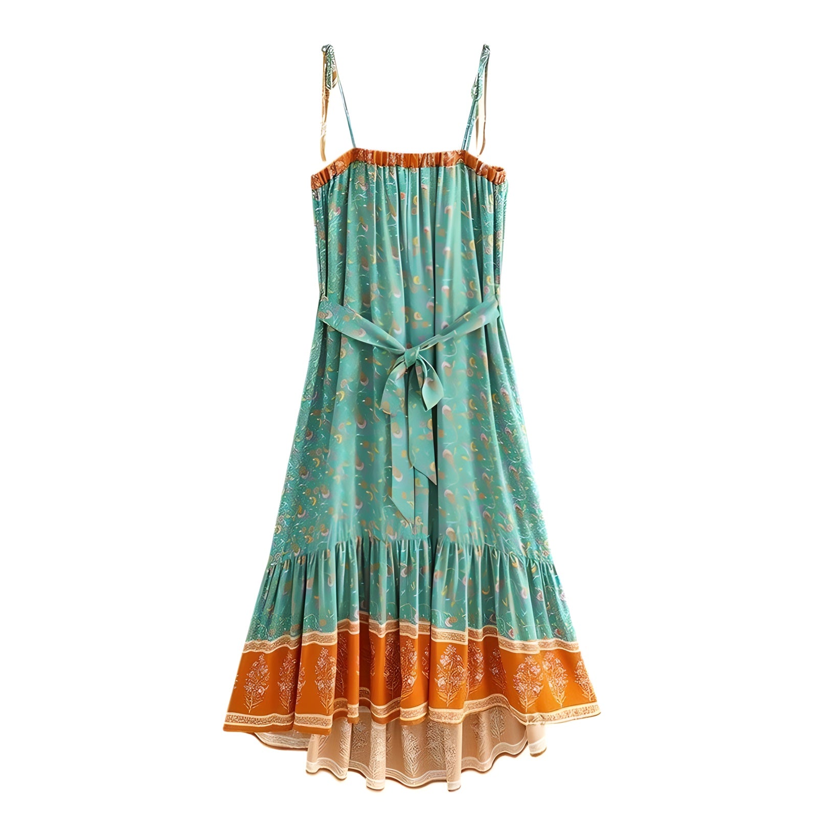 Robe Bohème Midi Hippie - S