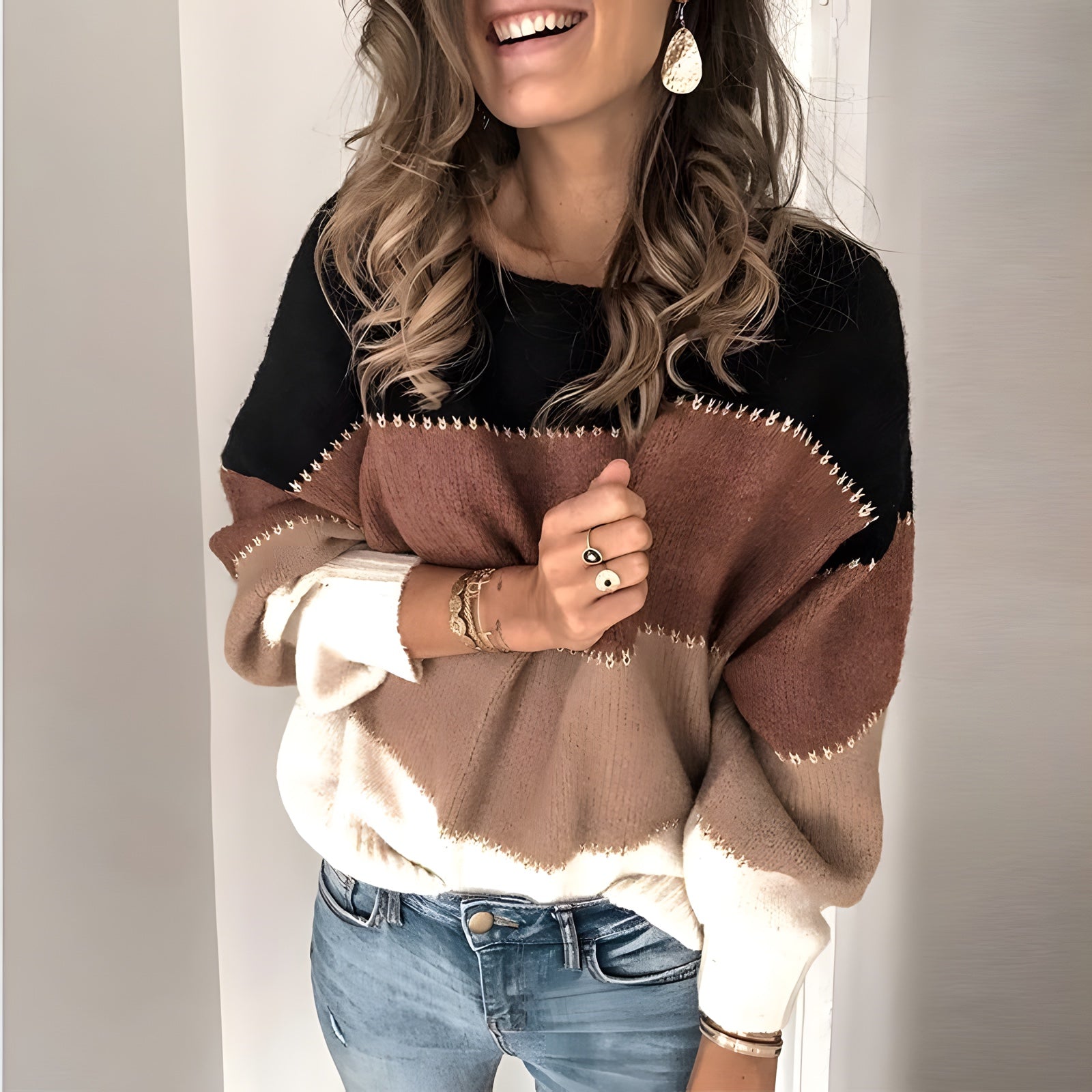 Pull Hippie Bohème - Noir / S