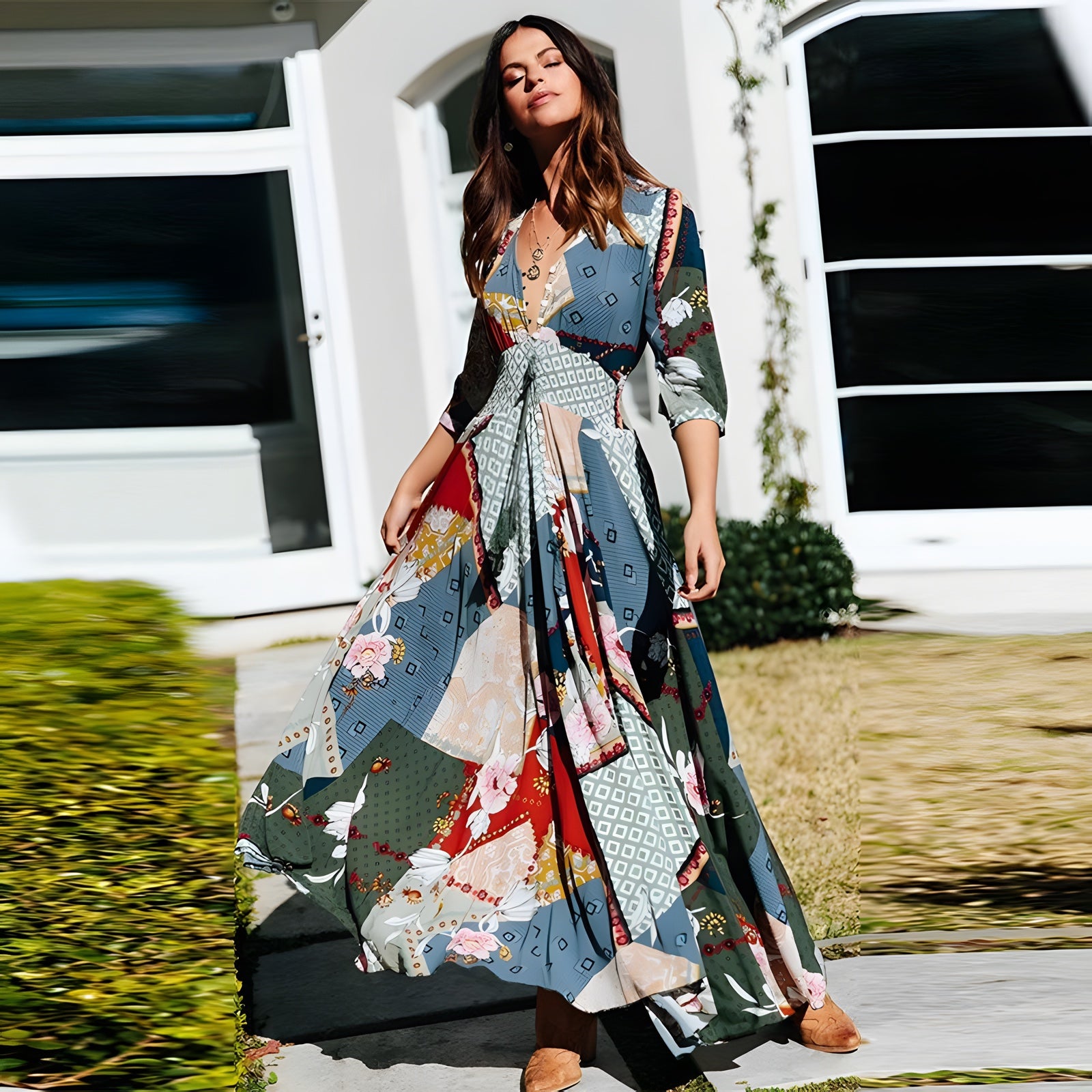 Robe boheme chic femme
