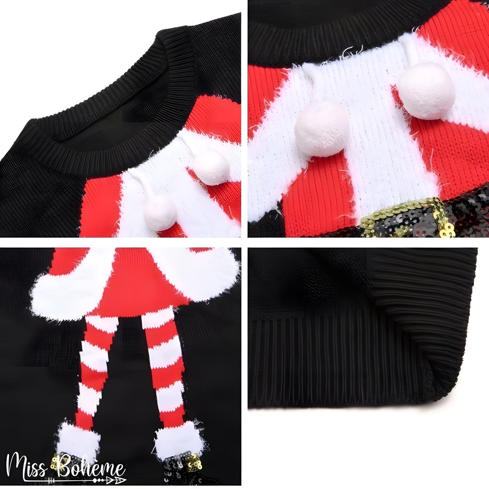 Pull de Noël Mère Noël