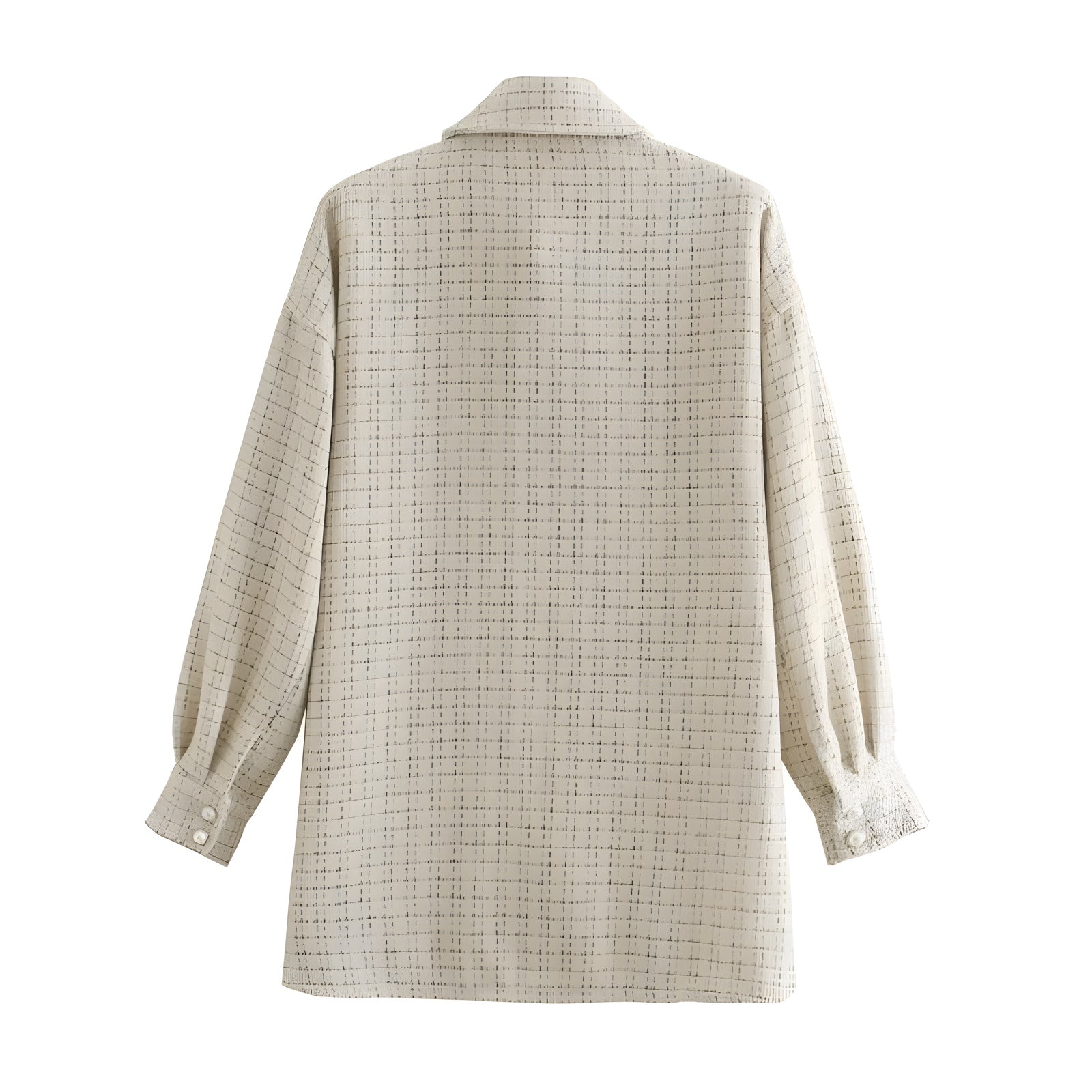 Veste Chemise Hiver Beige