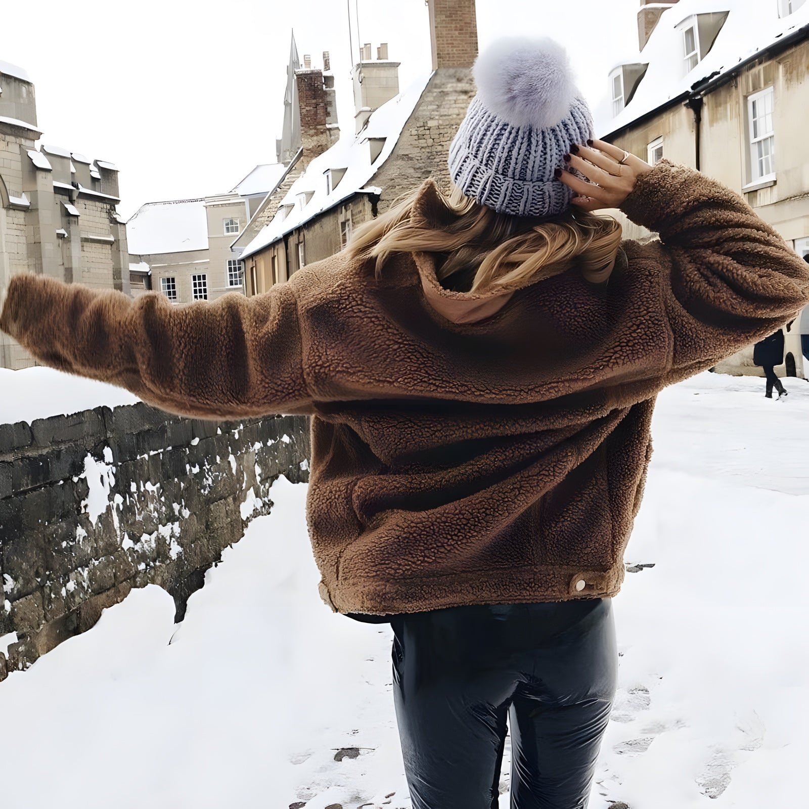 Veste Bohème Fausse Fourrure