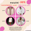 PACK taille S VIP ÉDITION LIMITÉE – BOHÈME BLANC