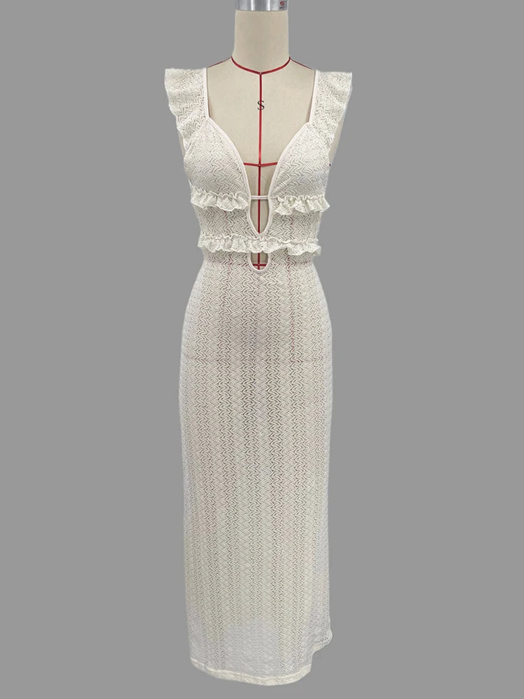 Robe boheme champetre