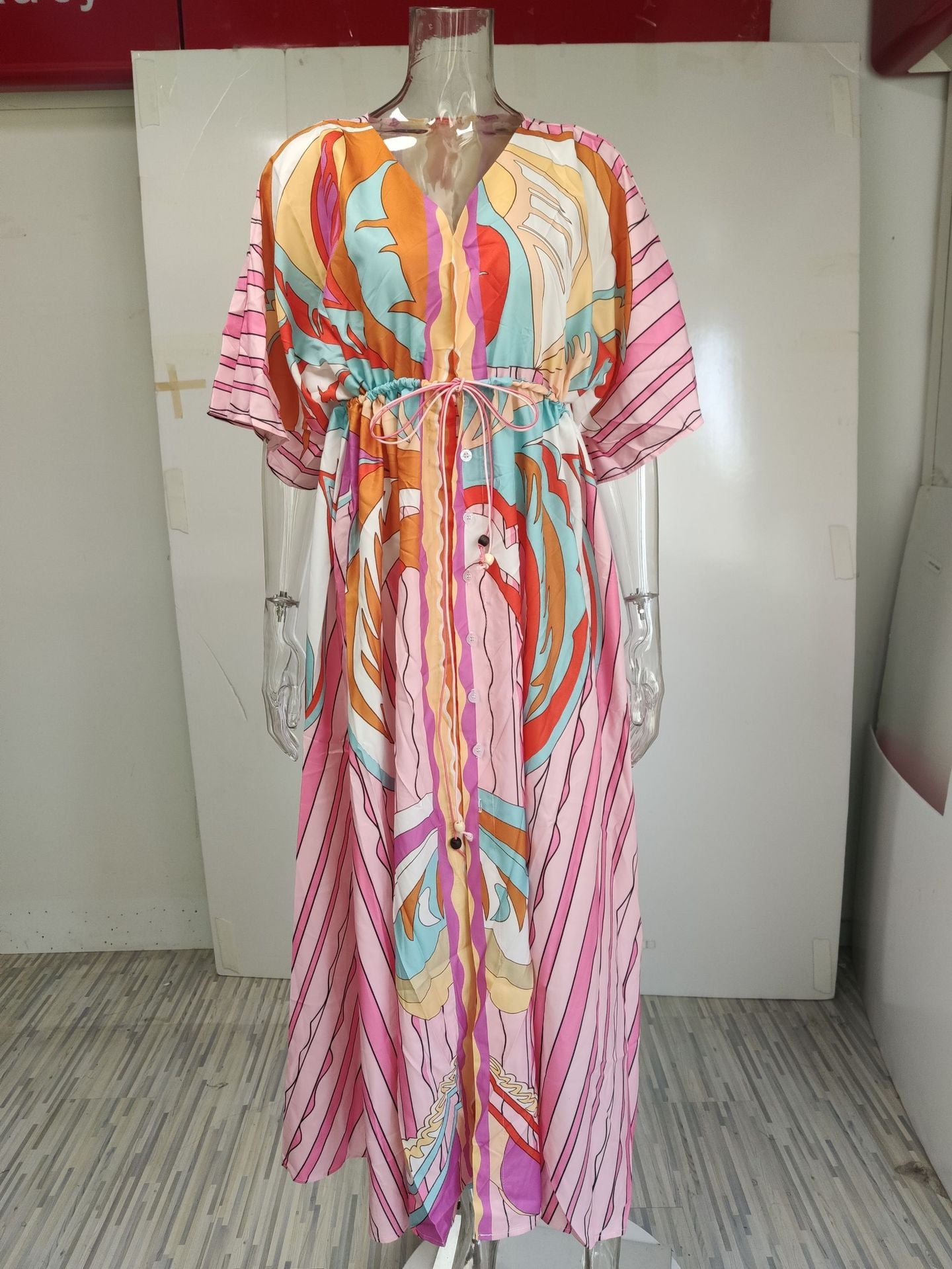 Robe bohème femme grande taille