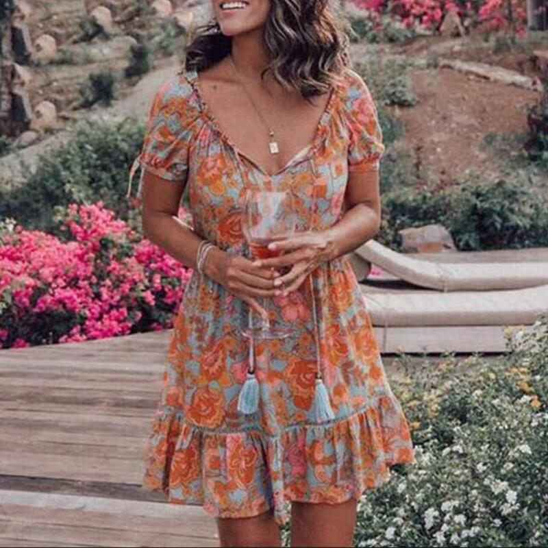 Robe Bohème Style éthique