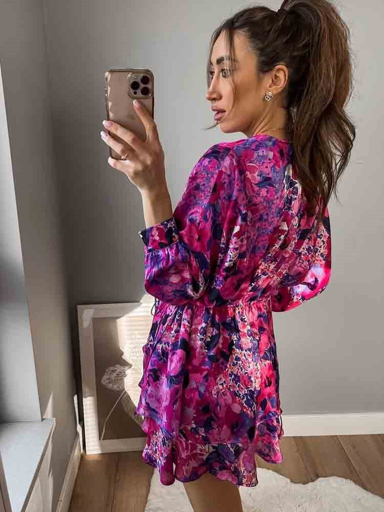 Robe Cocktail Bohème Chic Courte