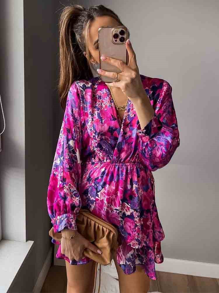 Robe Cocktail Bohème Chic Courte