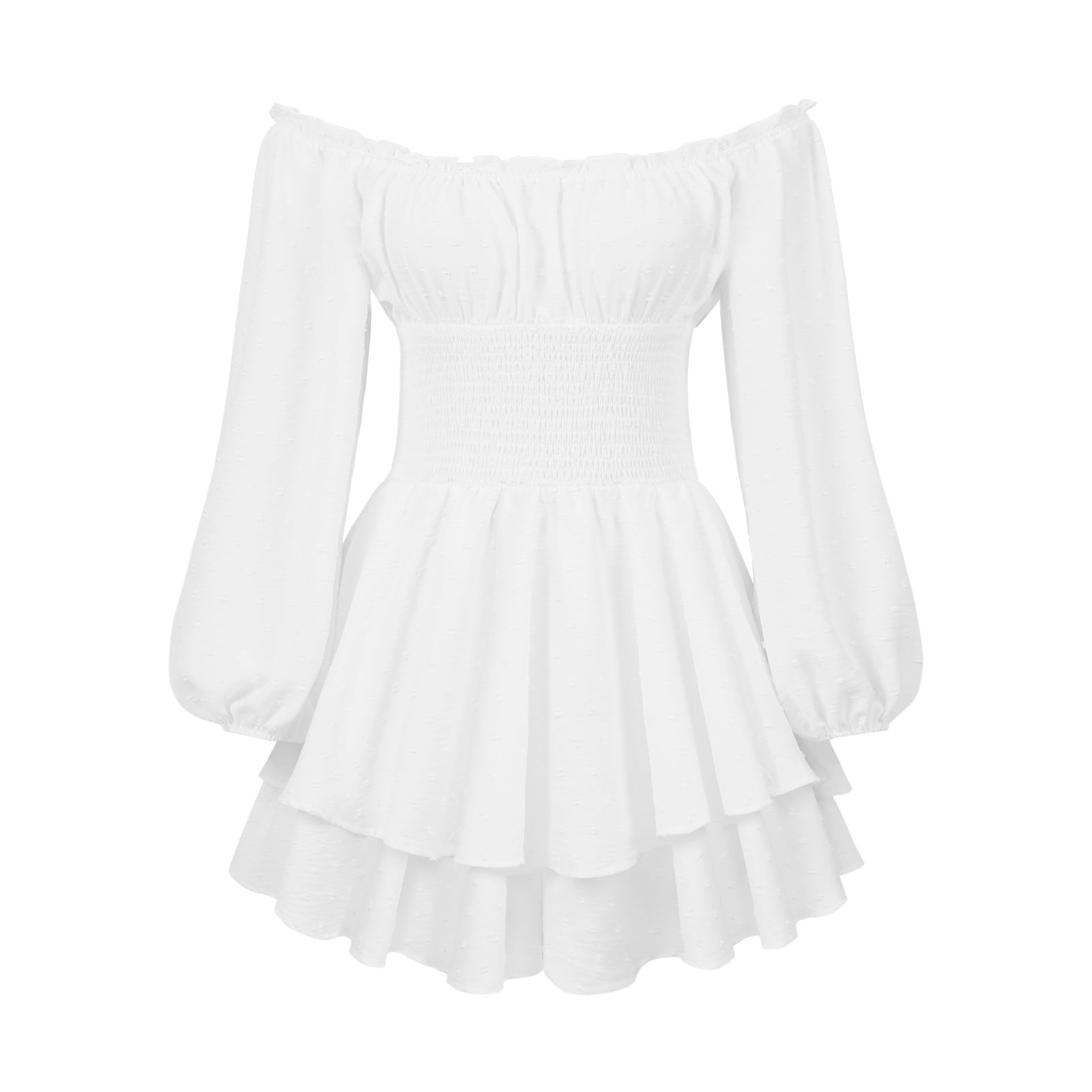 Robe Hippie Chic Blanche
