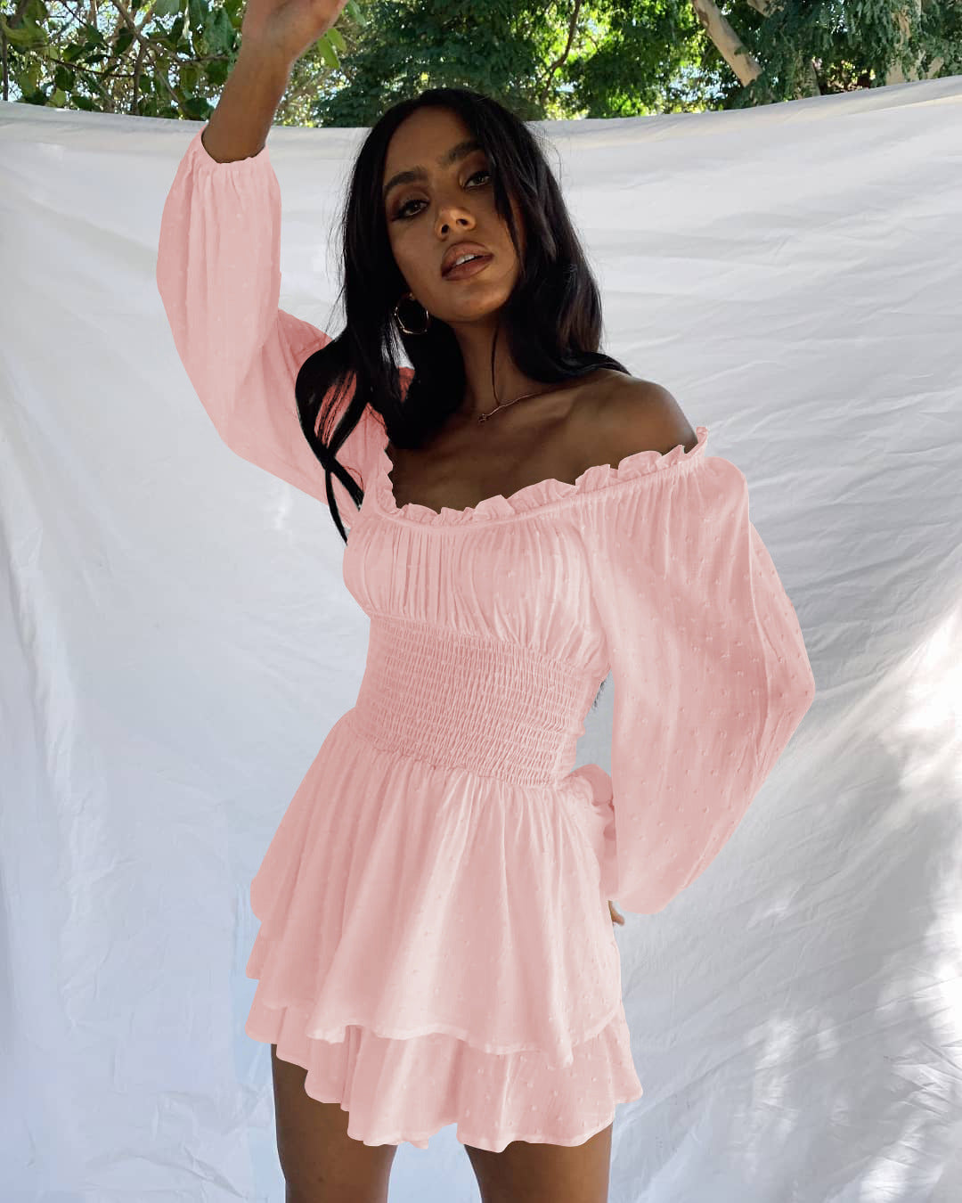 Robe Hippie Chic Blanche