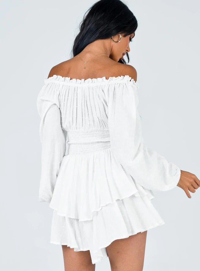 Robe Hippie Chic Blanche