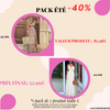 Pack taille L Robe Bohème Champêtre + Longue Julianne – Duo de Raffinement
