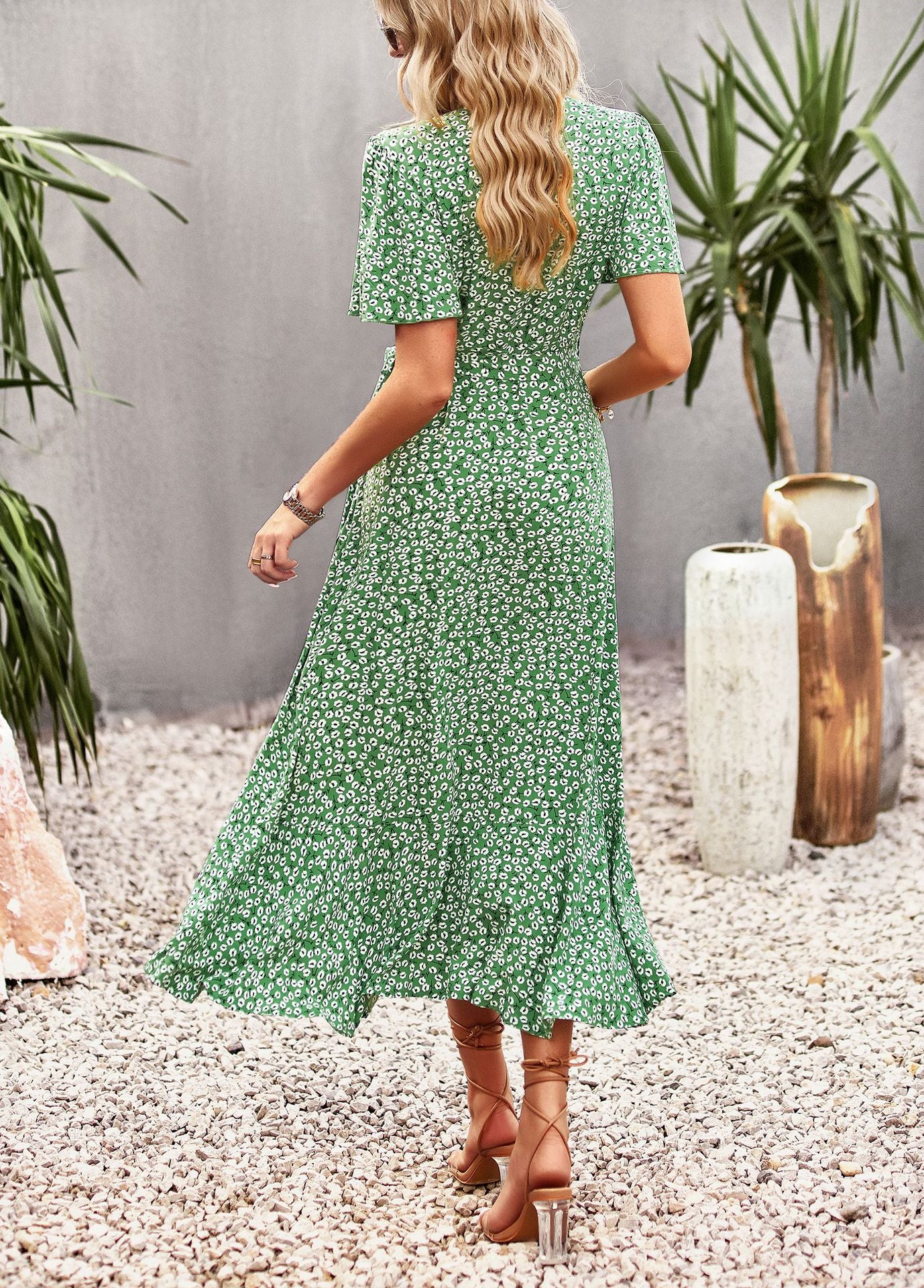 Robe Bohème Longue Portefeuille
