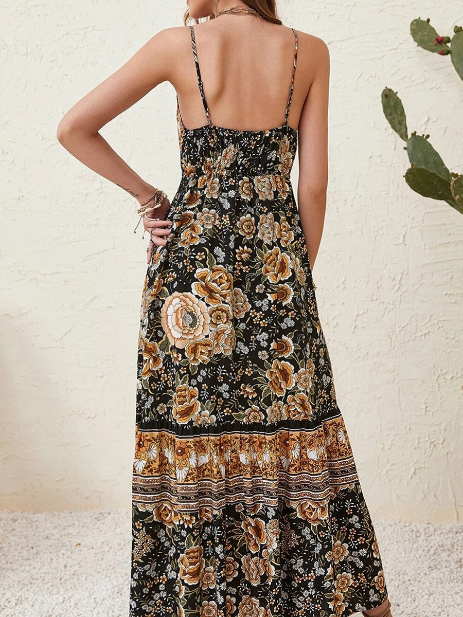 Robe Longue Plage Bohème