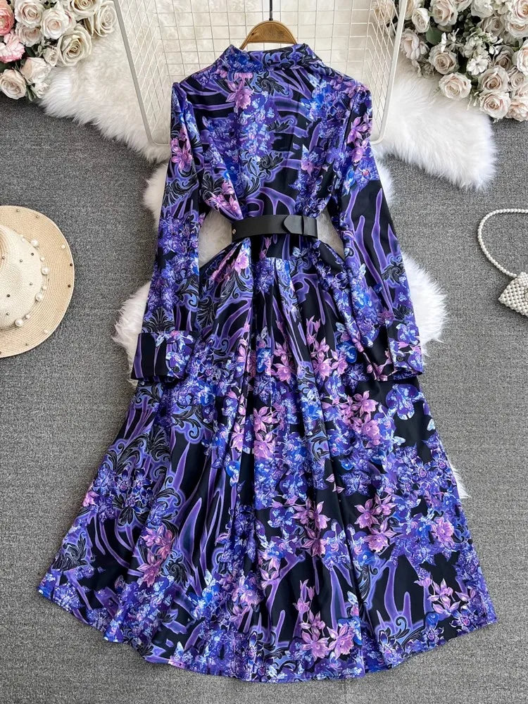 Robe Style Hippie Fleurie