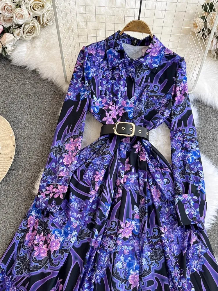 Robe Style Hippie Fleurie