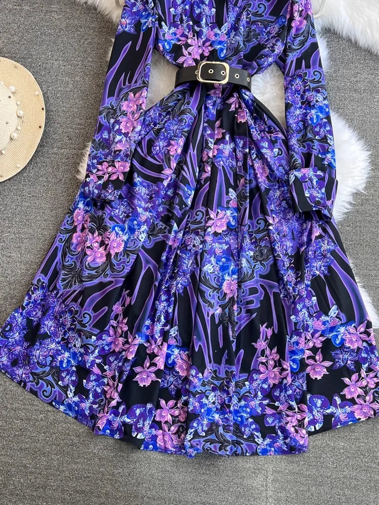 Robe Style Hippie Fleurie
