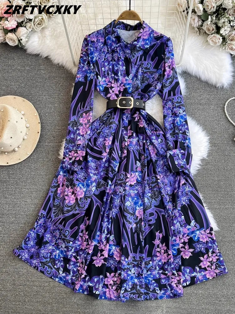 Robe Style Hippie Fleurie