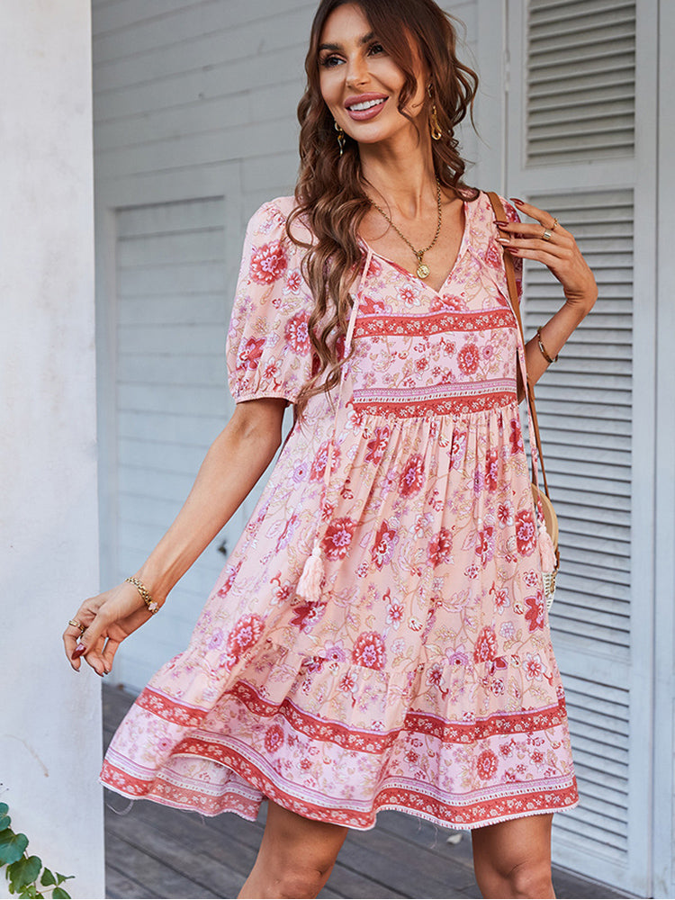 Robe de Cocktail Hippie Chic