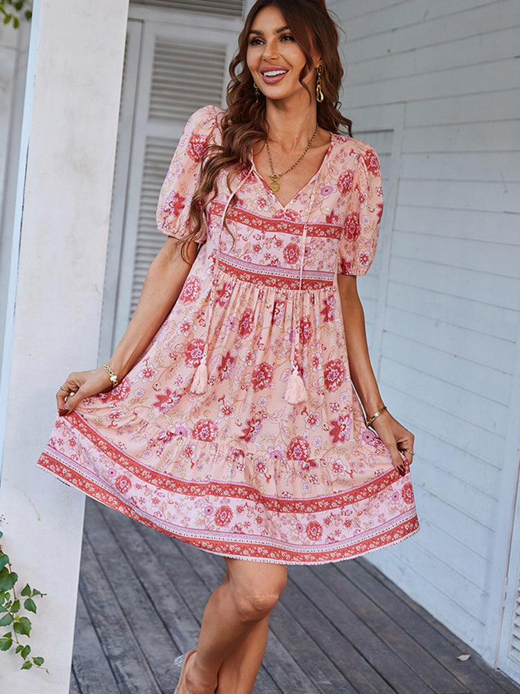 Robe de Cocktail Hippie Chic
