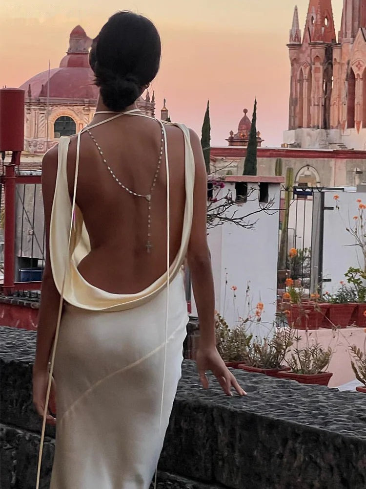 Robe cocktail boheme chic