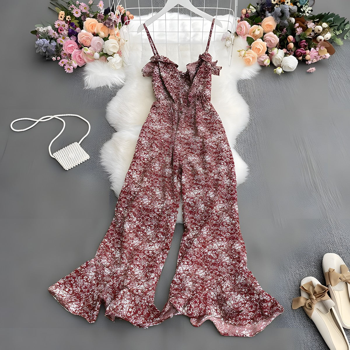 Combinaison femme bohème chic