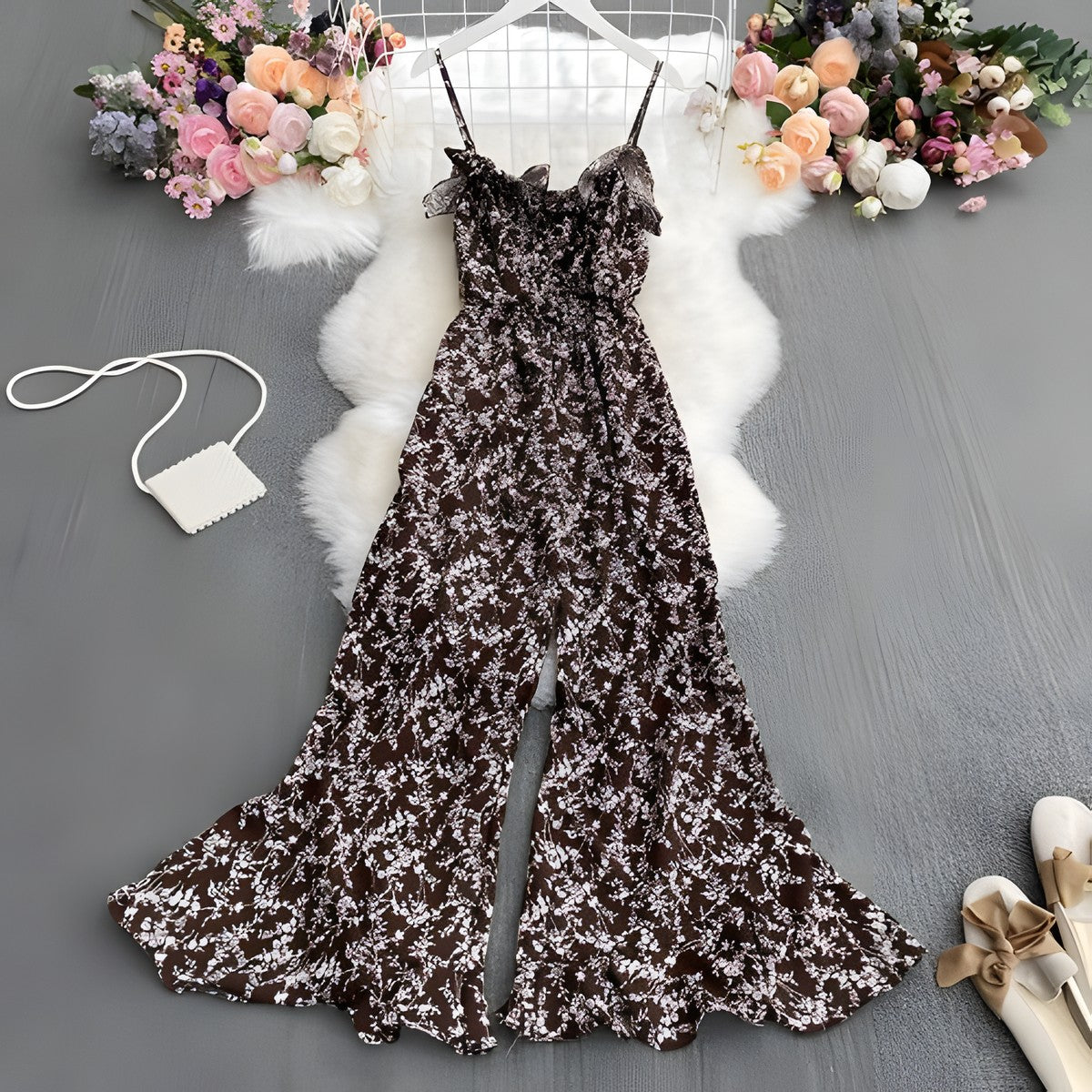 Combinaison femme bohème chic
