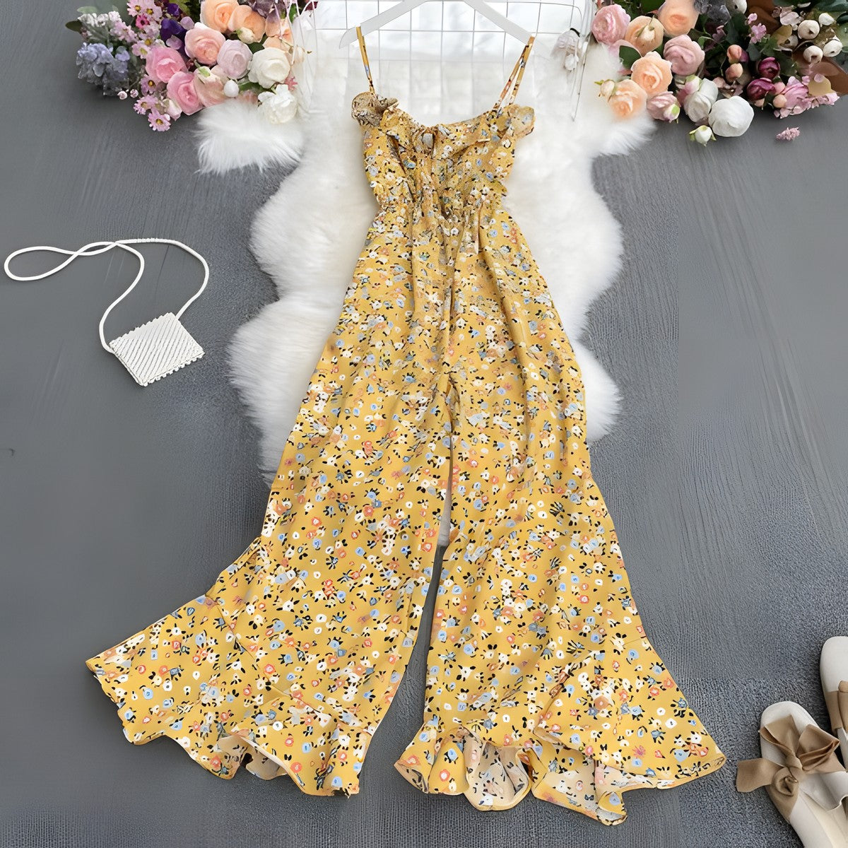 Combinaison femme bohème chic