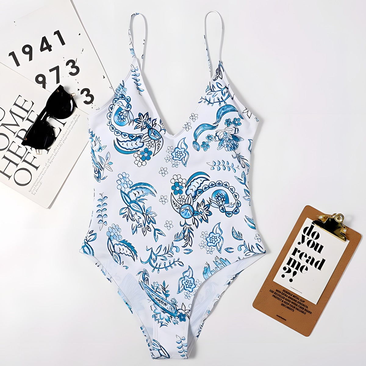 Maillot 1 pièce femme bohème