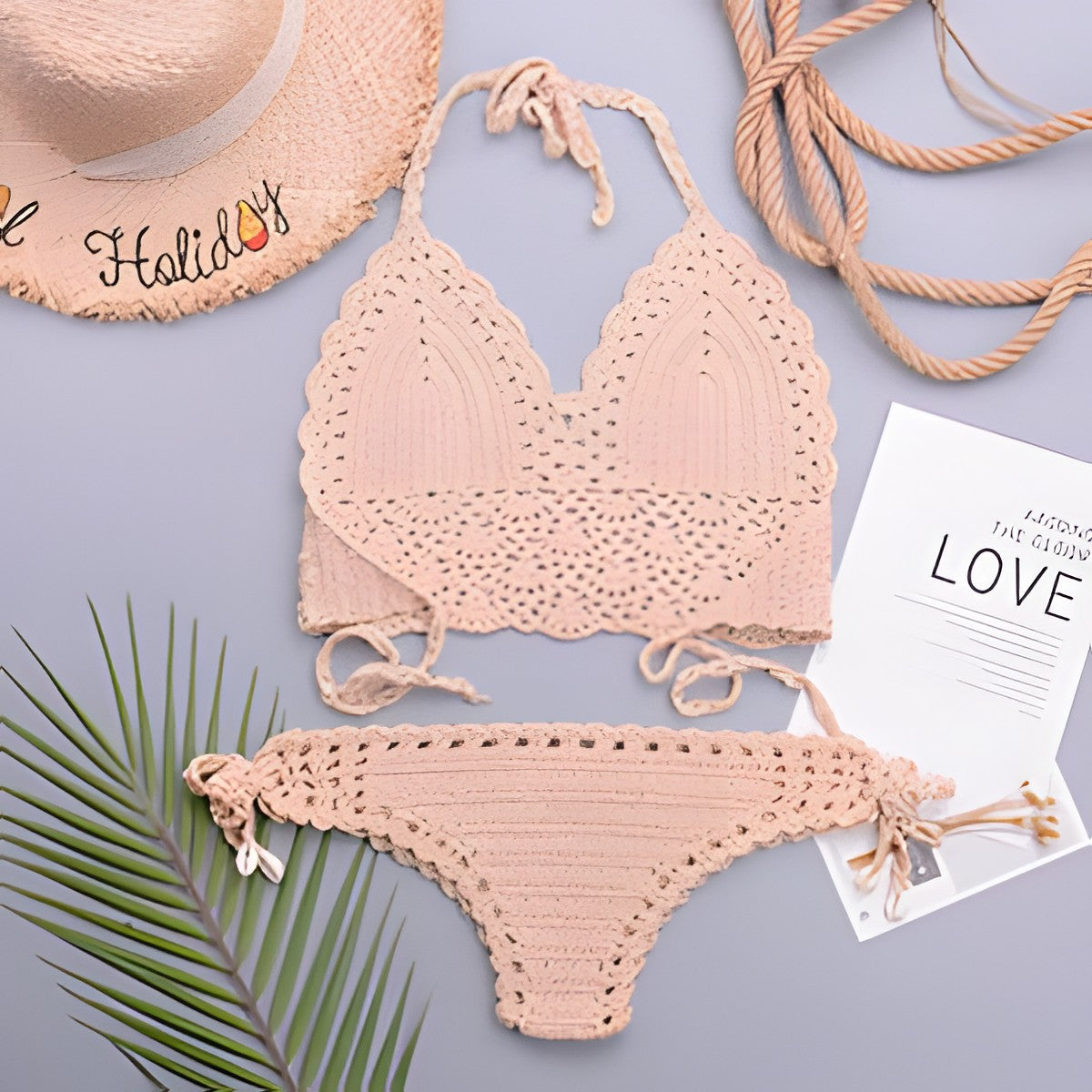 Maillot de bain bohème crochet