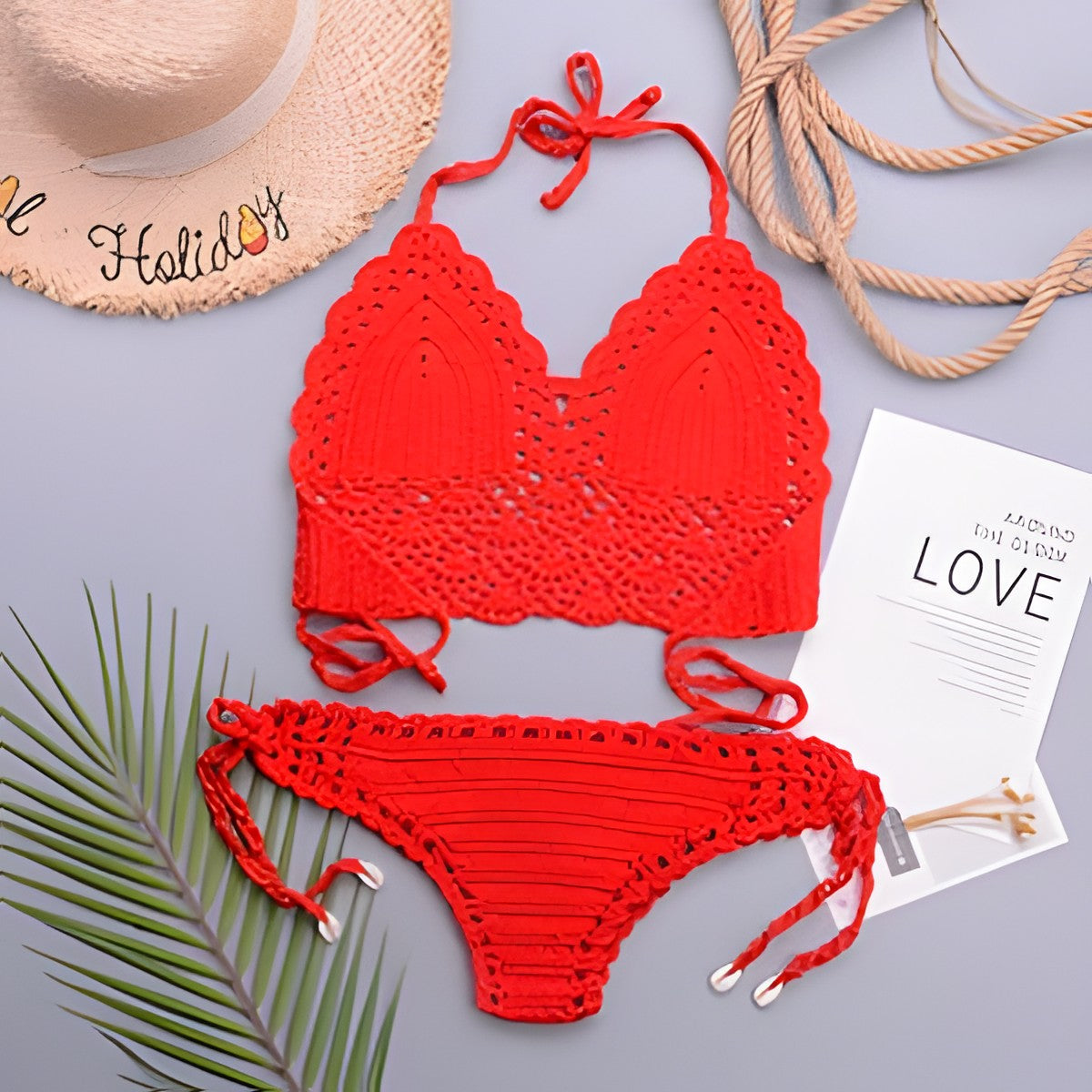 Maillot de bain bohème crochet