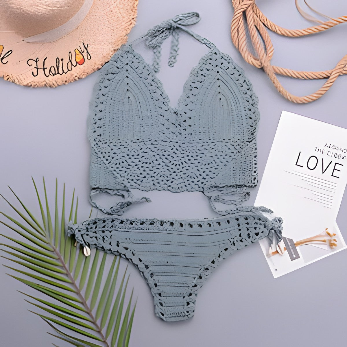 Maillot de bain bohème crochet