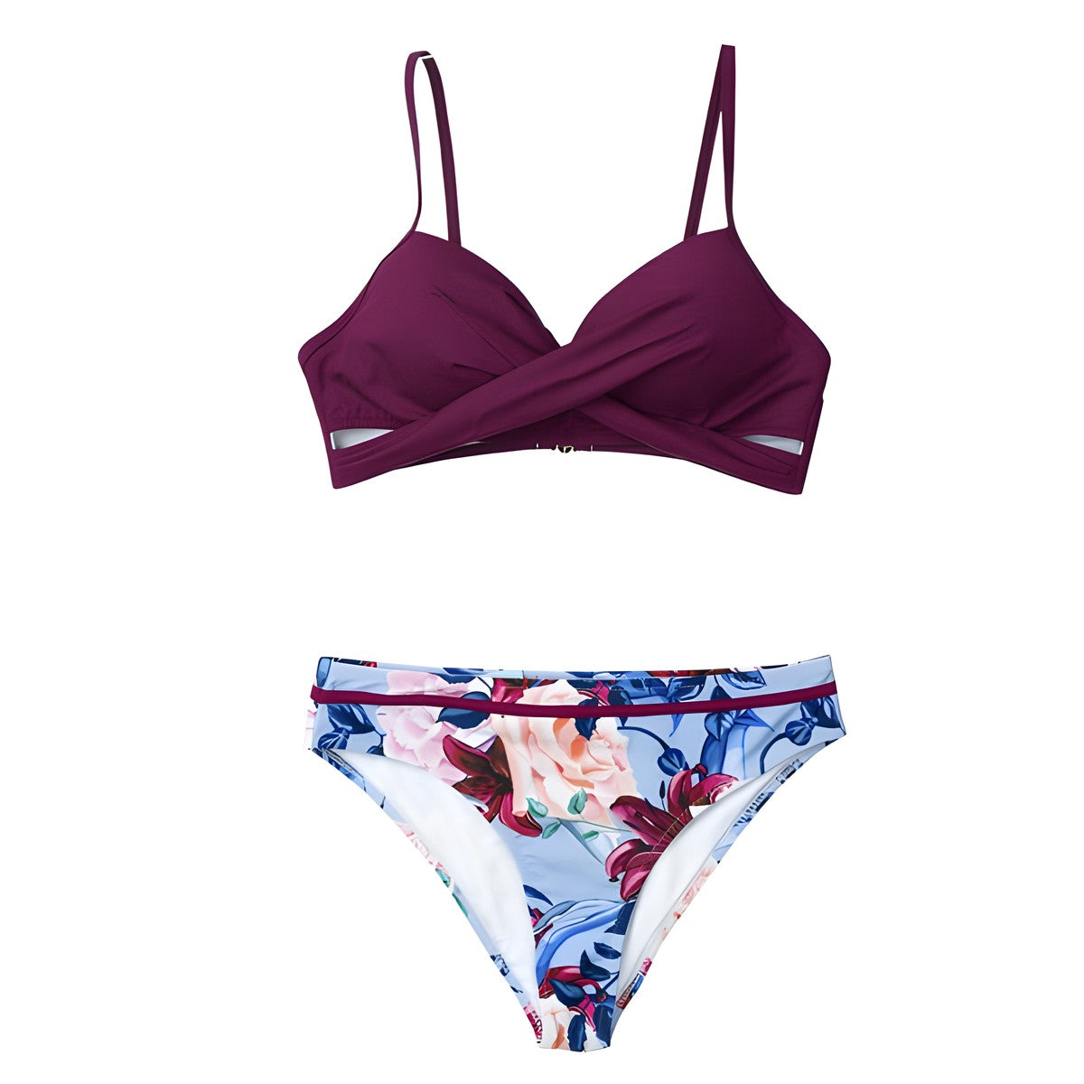 Maillot de bain bohème push up