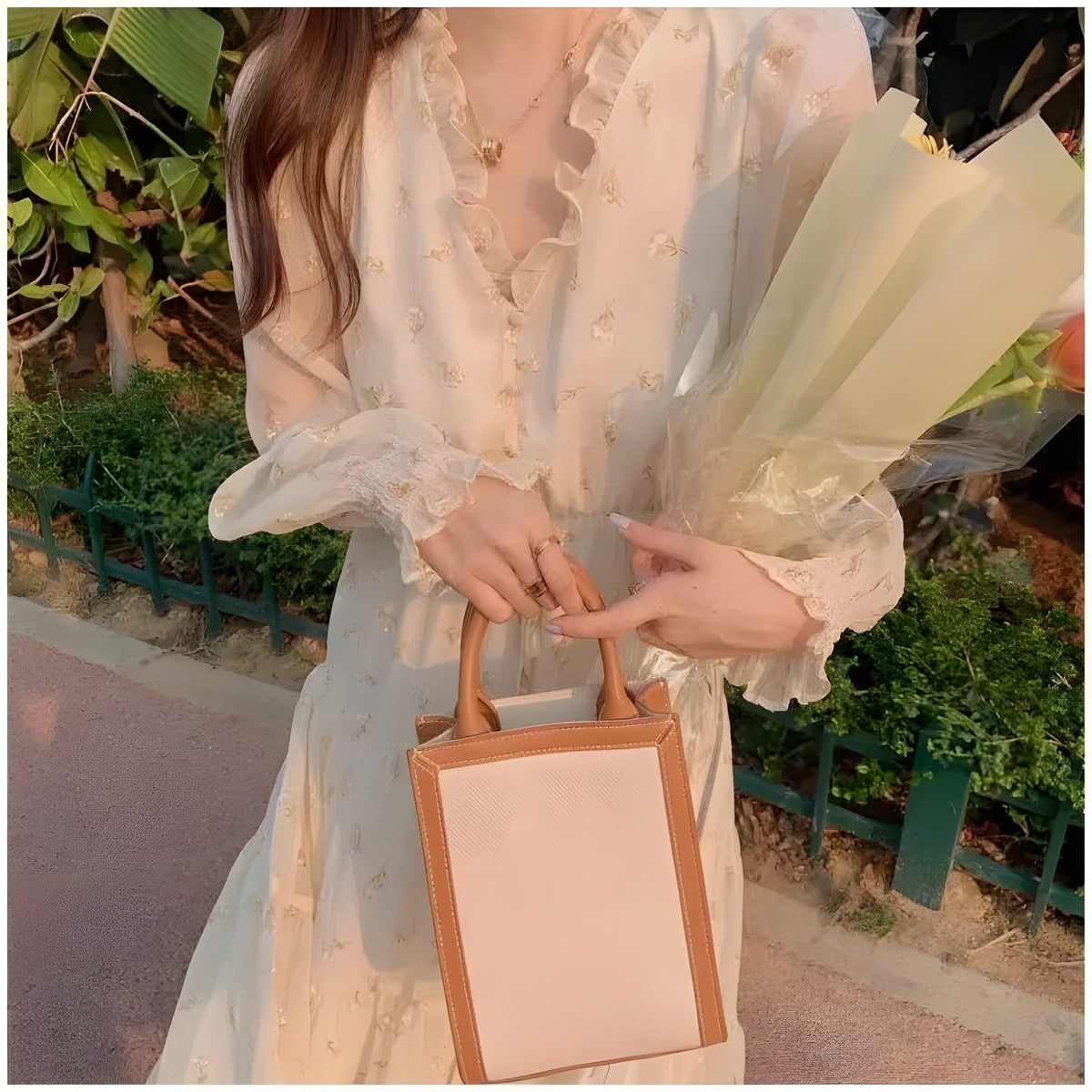 Robe Bohème Chic Crème