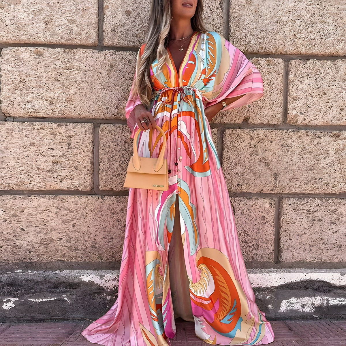 Robe bohème femme grande taille