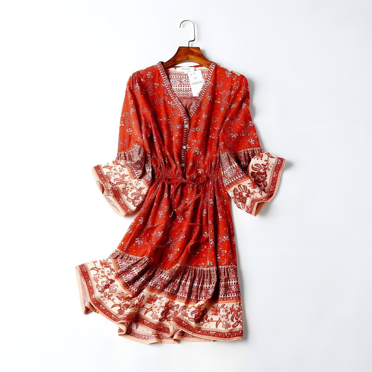 Robe Bohème Rouge