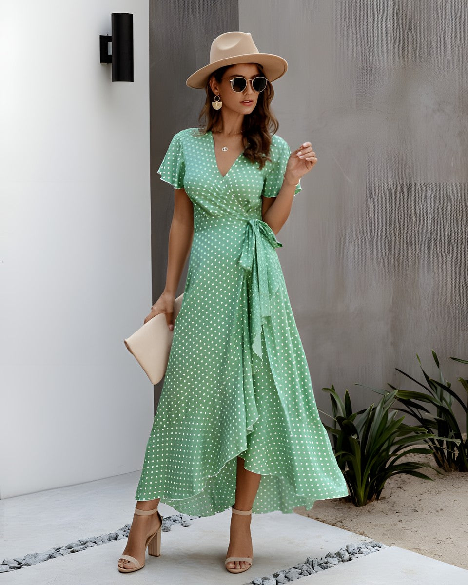 Robe Bohème Portefeuille Asymétrique