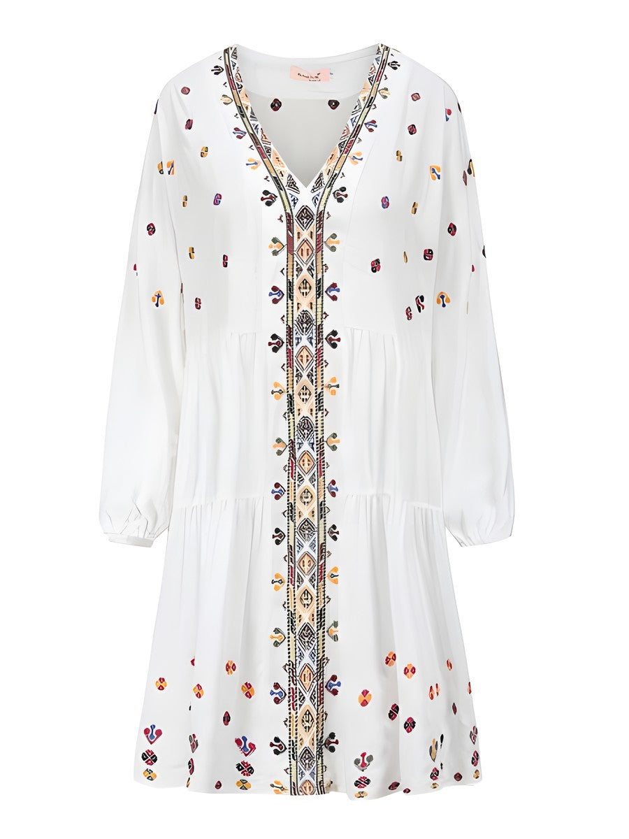 Robe boheme chic italienne