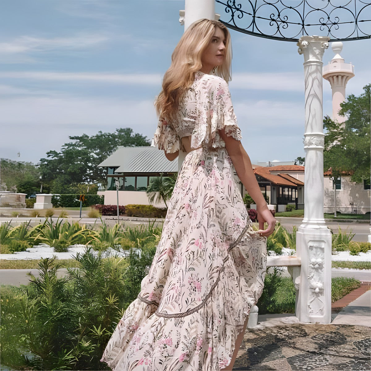 Robe Style Bohème Rock