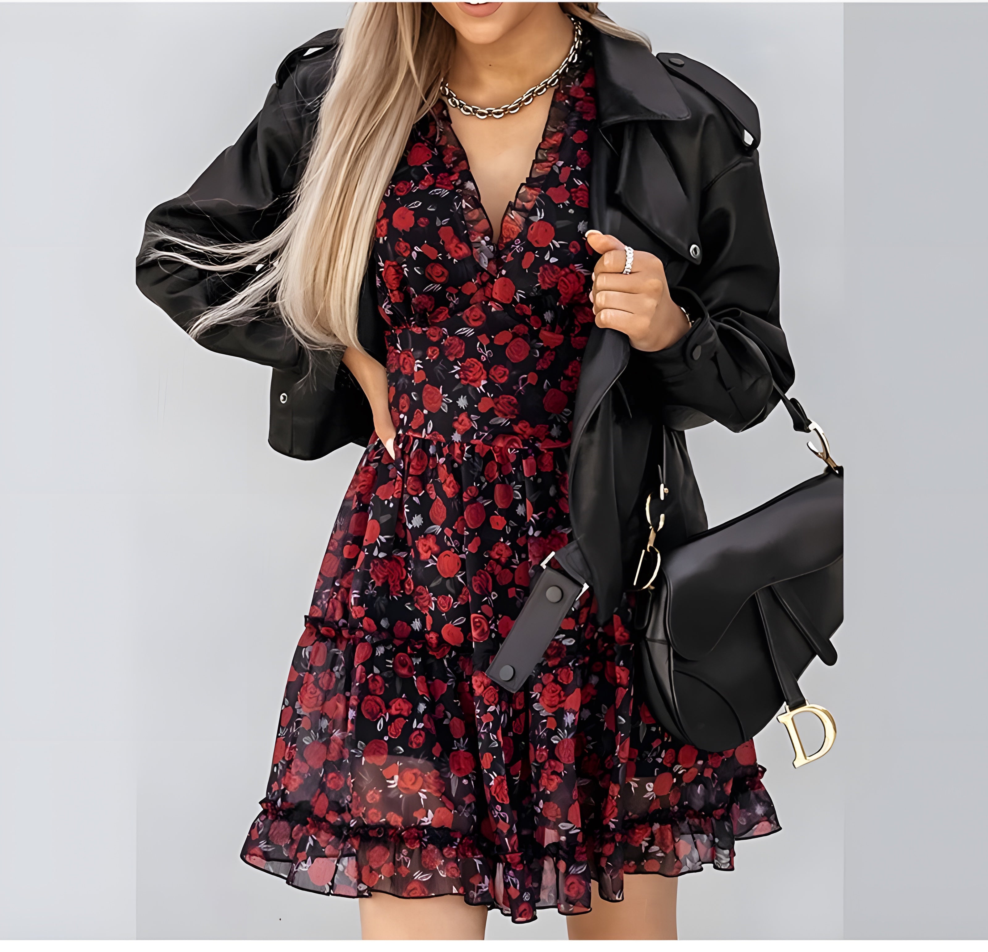 Robe Bohème Chic Italienne